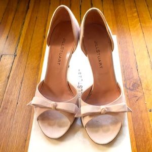 Jill Stuart pink suede pumps Size 6